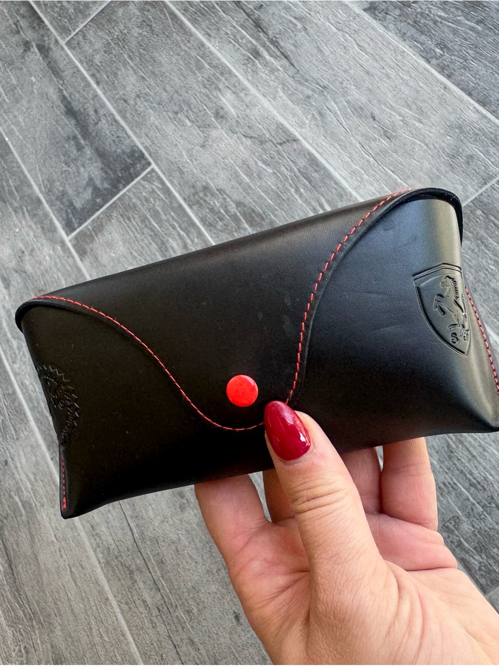 Limited Edition Ray-Ban x Ferrari sunglasses case